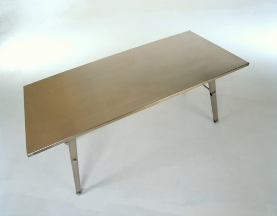 Resolved Hannan Table (1 of 15) - 'Stainless collapseable tables' - Image by samkaranikos.com.au